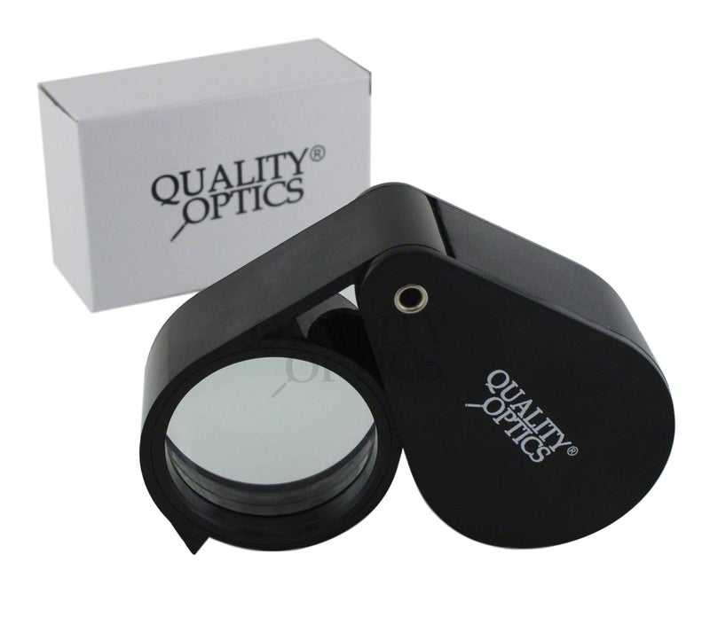 Quality Optics USA Folding Jewelers Loupe Style Pocket Magnifier - Image 2